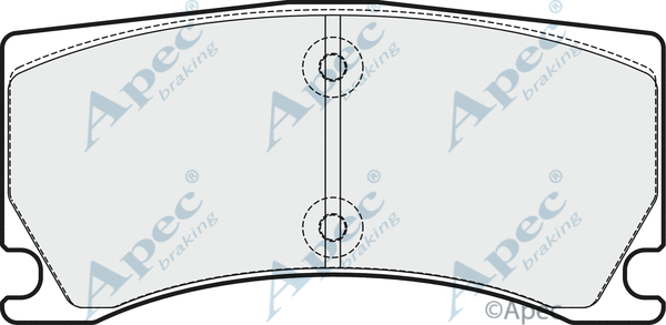 Brake Pad Set, disc brake (PAD1712)