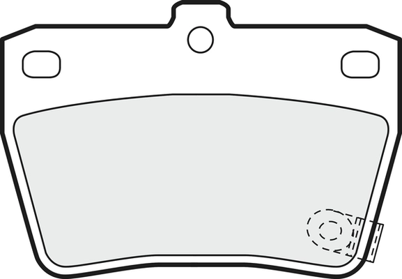 Brake Pad Set, disc brake (PD3138)