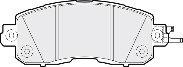 Brake Pad Set, disc brake (PD3851)