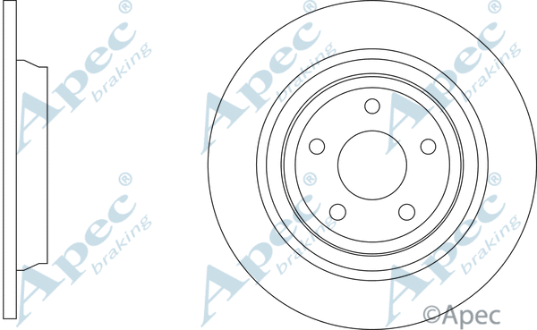 Brake Disc (DSK3337)