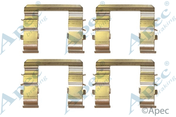 Accessory Kit, disc brake pad (KIT1279)