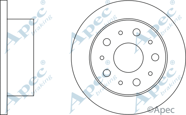 Brake Disc (DSK2625)