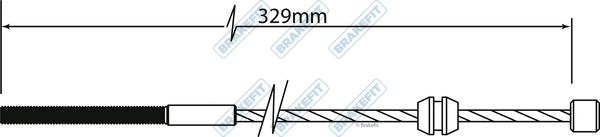 Cable Pull, parking brake (BBC3468)
