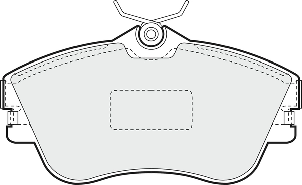 Brake Pad Set, disc brake (PD3474)