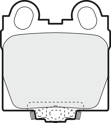 Brake Pad Set, disc brake (PD3526)