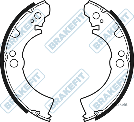 Brake Shoe Set (BSH1090)