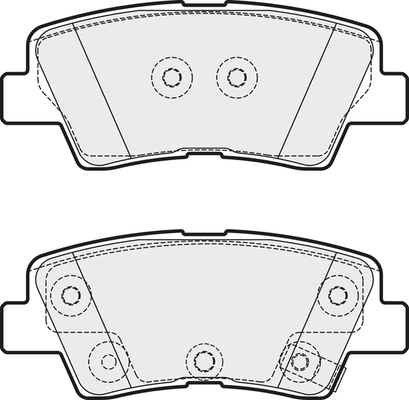 Brake Pad Set, disc brake (PD3374)