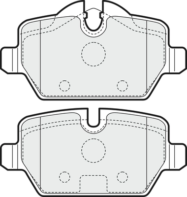 Brake Pad Set, disc brake (PD3150)