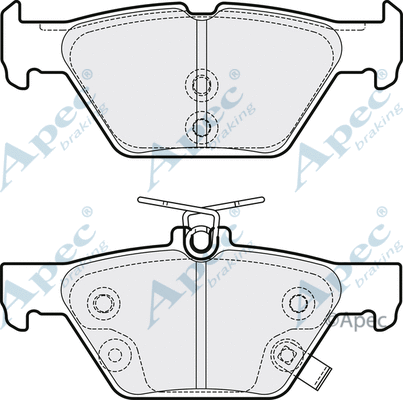 Brake Pad Set, disc brake (PAD2191)