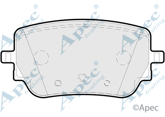 Brake Pad Set, disc brake (PAD2314)