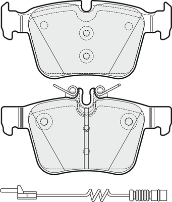 Brake Pad Set, disc brake (PD3379)
