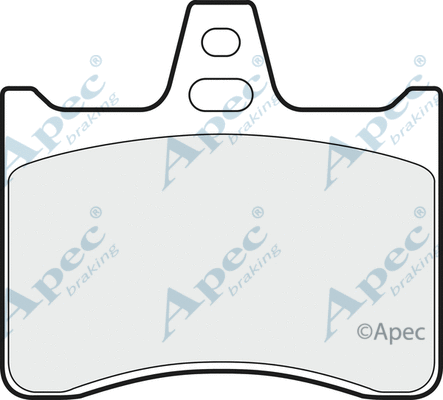 Brake Pad Set, disc brake (PAD946)