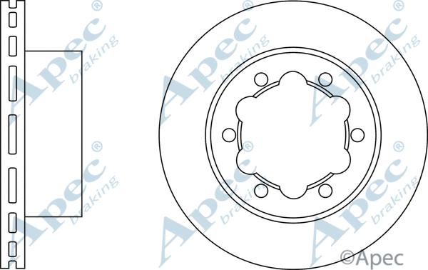 Brake Disc (DSK2450)