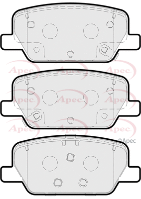 Brake Pad Set, disc brake (PAD2313)