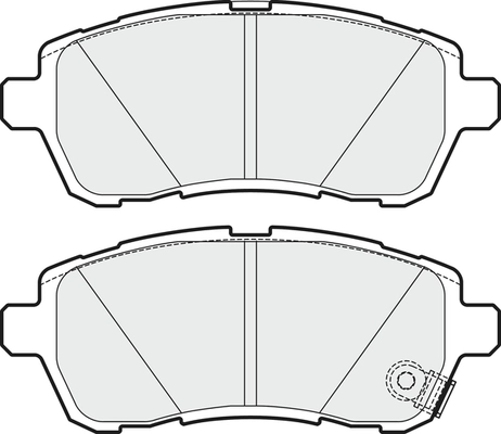 Brake Pad Set, disc brake (PD3663)