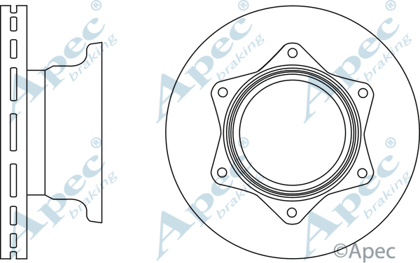 Brake Disc (DSK2797)