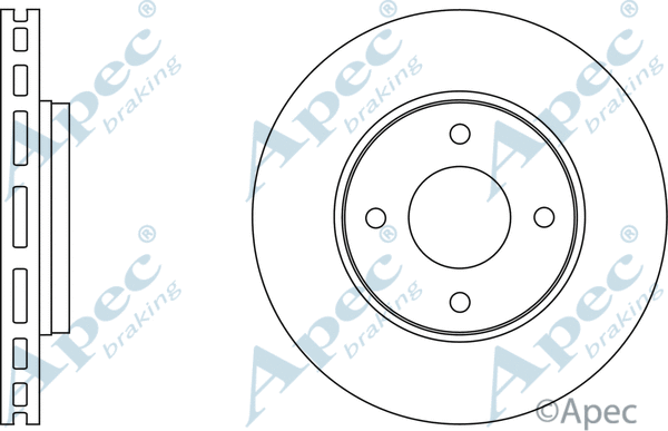 Brake Disc (DSK2588)