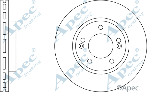 Brake Disc (DSK2438)