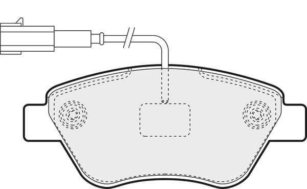Brake Pad Set, disc brake (PD3063)