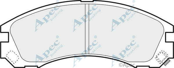 Brake Pad Set, disc brake (PAD1091)