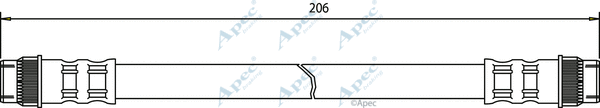 Brake Hose (HOS3178)