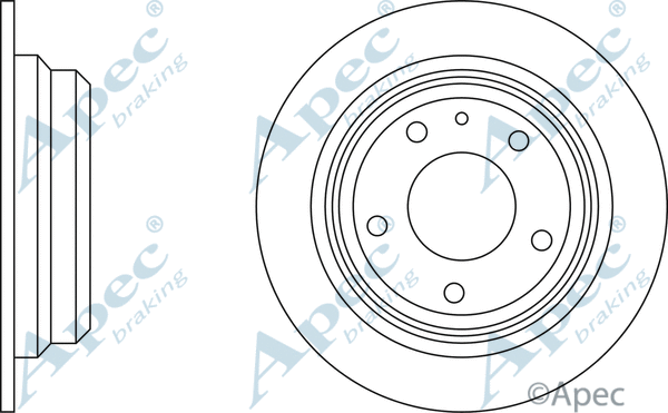 Brake Disc (DSK617)