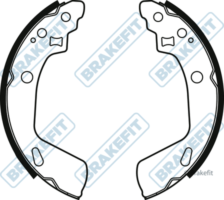 Brake Shoe Set (BSH1077)
