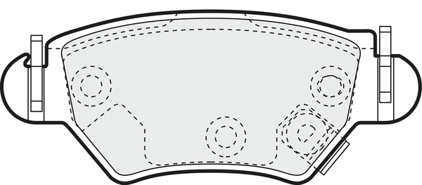 Brake Pad Set, disc brake (PD3123)