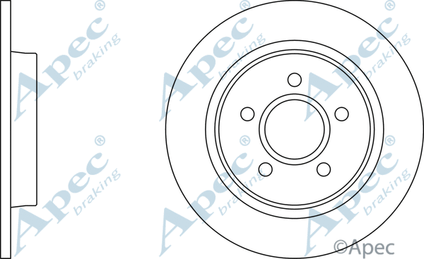 Brake Disc (DSK2232)