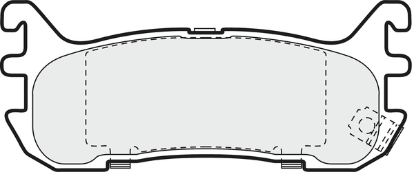 Brake Pad Set, disc brake (PD3473)