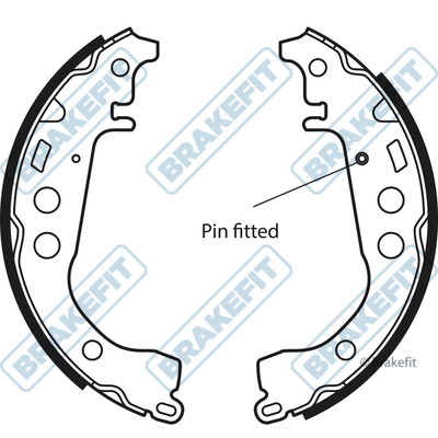 Brake Shoe Set (BSH1018)