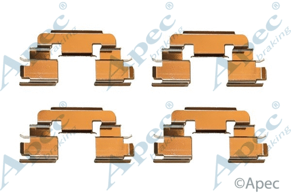 Accessory Kit, disc brake pad (KIT585)