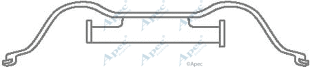 Accessory Kit, disc brake pad (KIT1142)