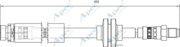 Brake Hose (HOS4106)
