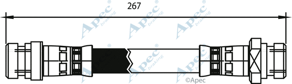 Brake Hose (HOS3806)