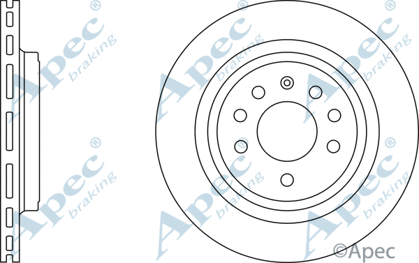 Brake Disc (DSK2385)