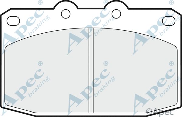Brake Pad Set, disc brake (PAD699)