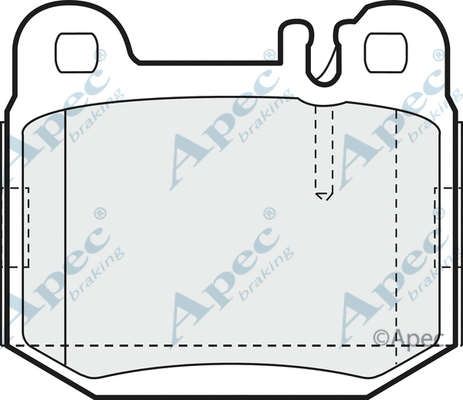 Brake Pad Set, disc brake (PAD1193)