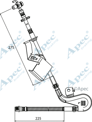 Brake Hose (HOS3906)