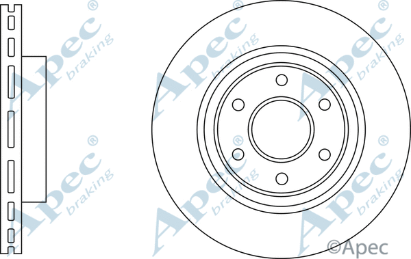 Brake Disc (DSK3225)