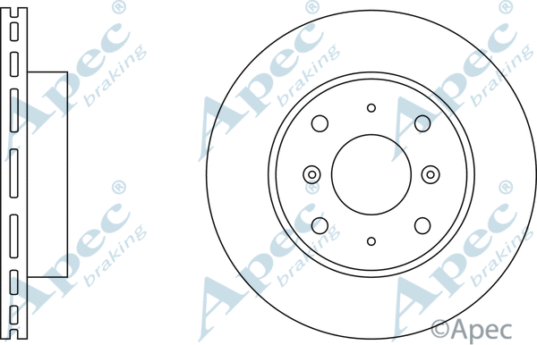 Brake Disc (DSK522)