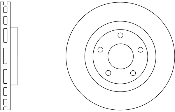 Brake Disc (SDK6572)
