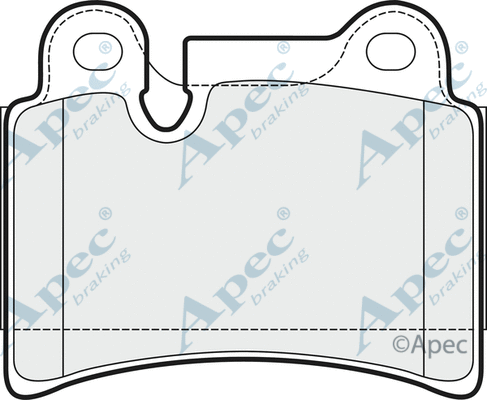 Brake Pad Set, disc brake (PAD1523)