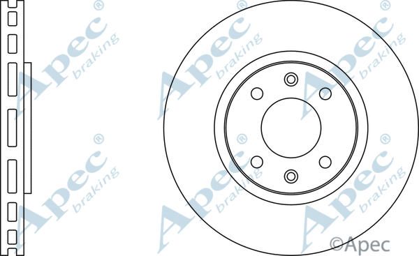 Brake Disc (DSK2175)