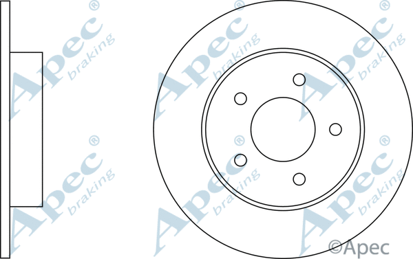 Brake Disc (DSK2332)