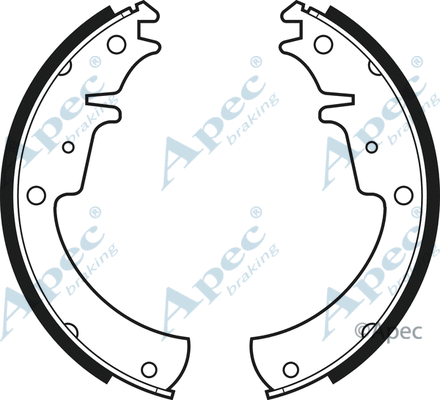 Brake Shoe Set (SHU373)