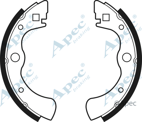 Brake Shoe Set (SHU105)