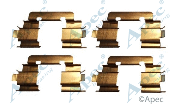 Accessory Kit, disc brake pad (KIT1071)