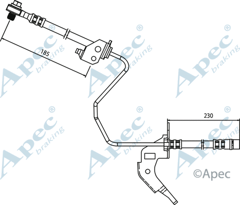 Brake Hose (HOS3688)