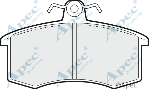 Brake Pad Set, disc brake (PAD530)